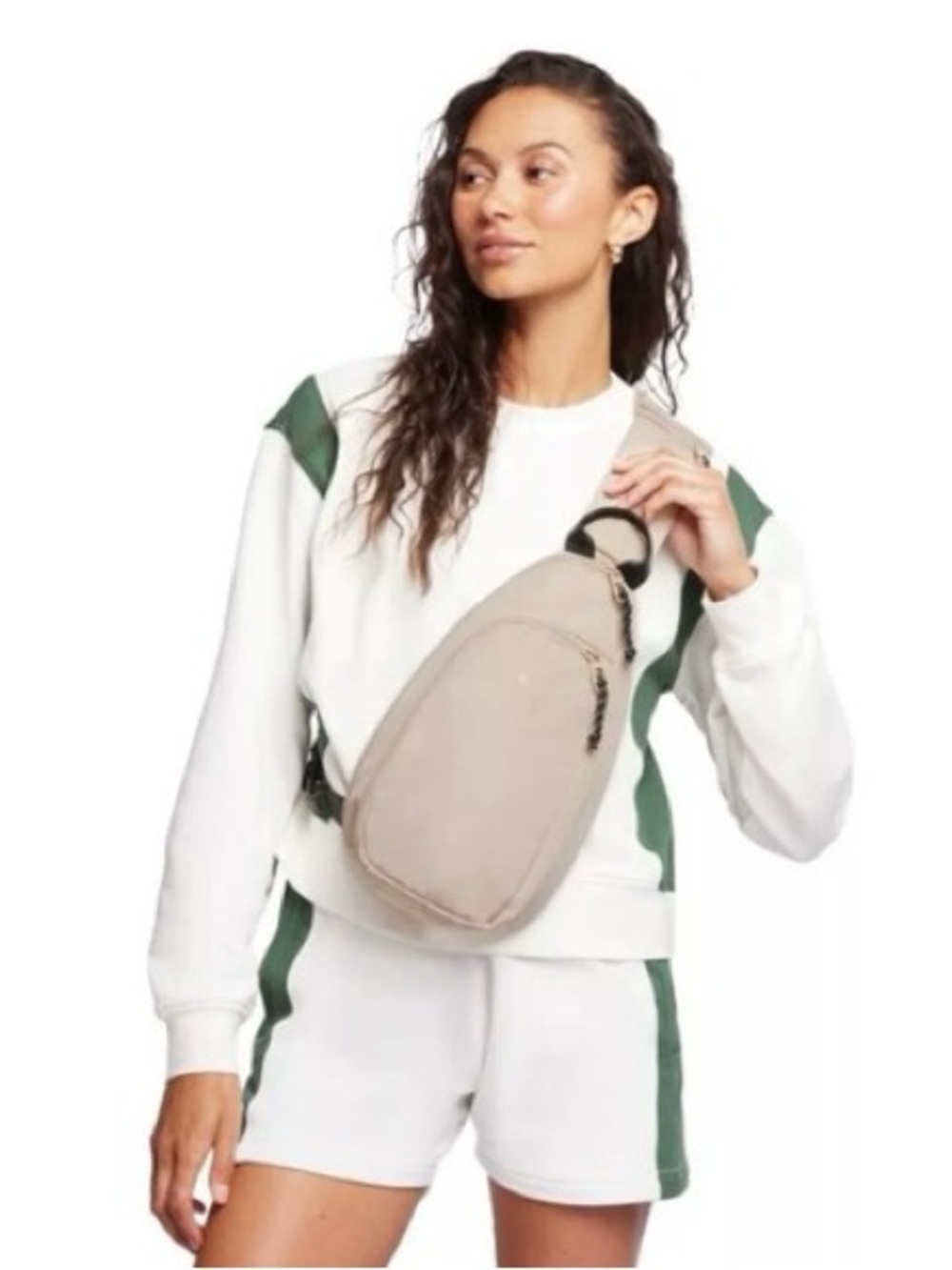 Puma Taupe Sling Crossbody Bag (new without tag)